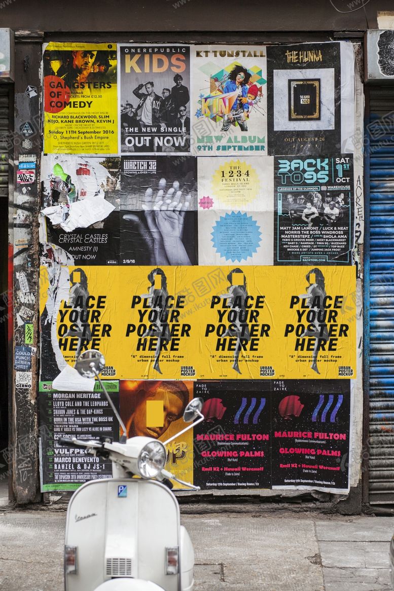 编号：94868109210139205083【酷图网】源文件下载-海报样机展示效果图