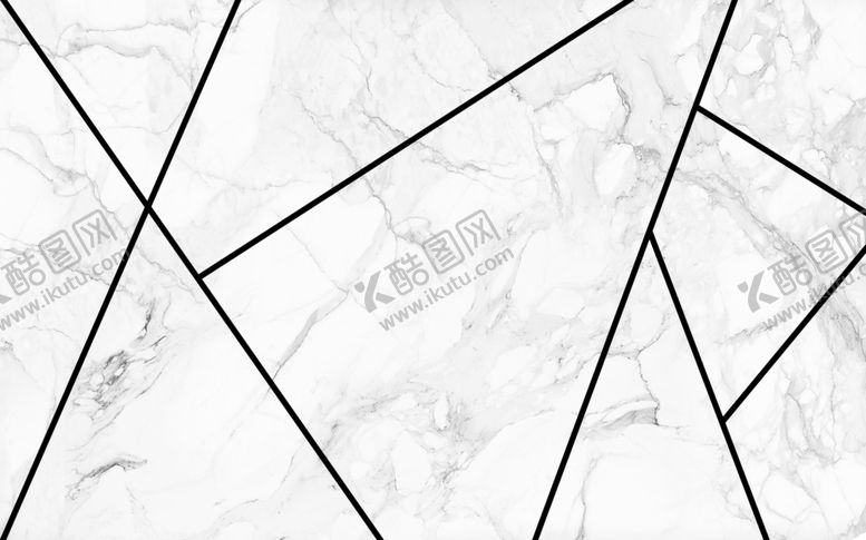 编号：56446510041337201115【酷图网】源文件下载-几何线条爵士白背景墙