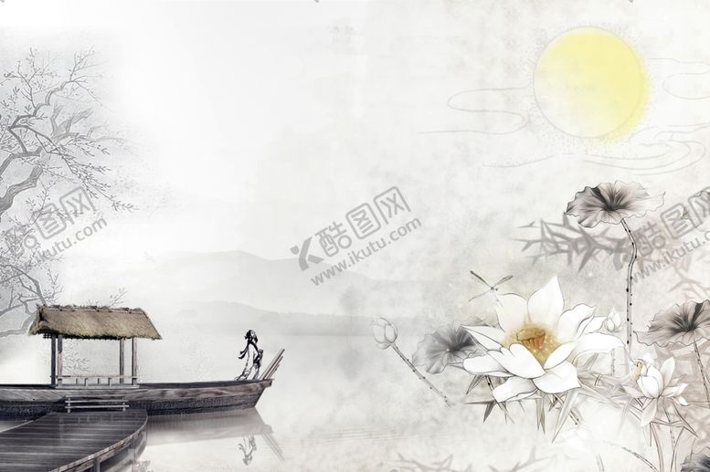 编号：51455809121520579351【酷图网】源文件下载-高清水墨绘画风景画