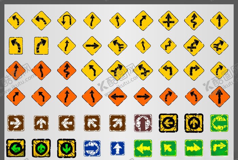 编号：52394610152018475943【酷图网】源文件下载-交通标志