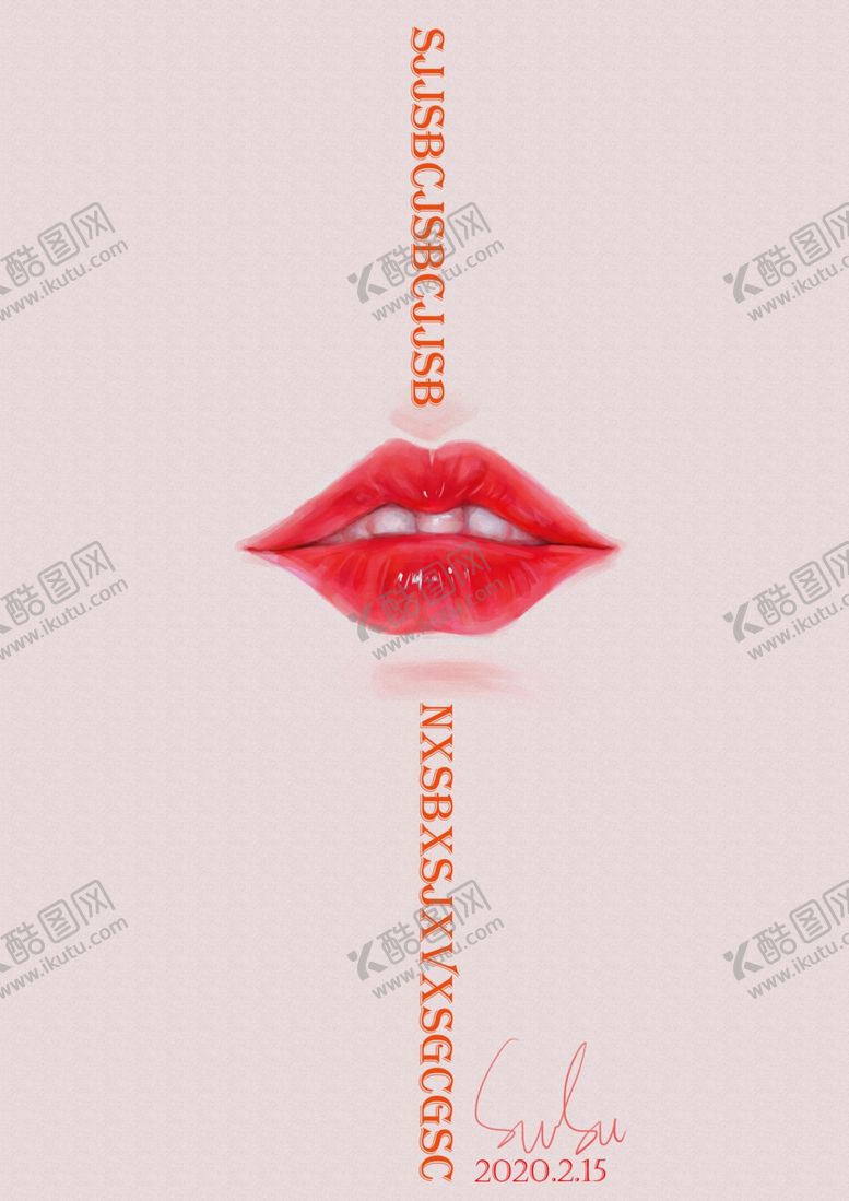 编号：25644510250459064654【酷图网】源文件下载-烈焰红唇