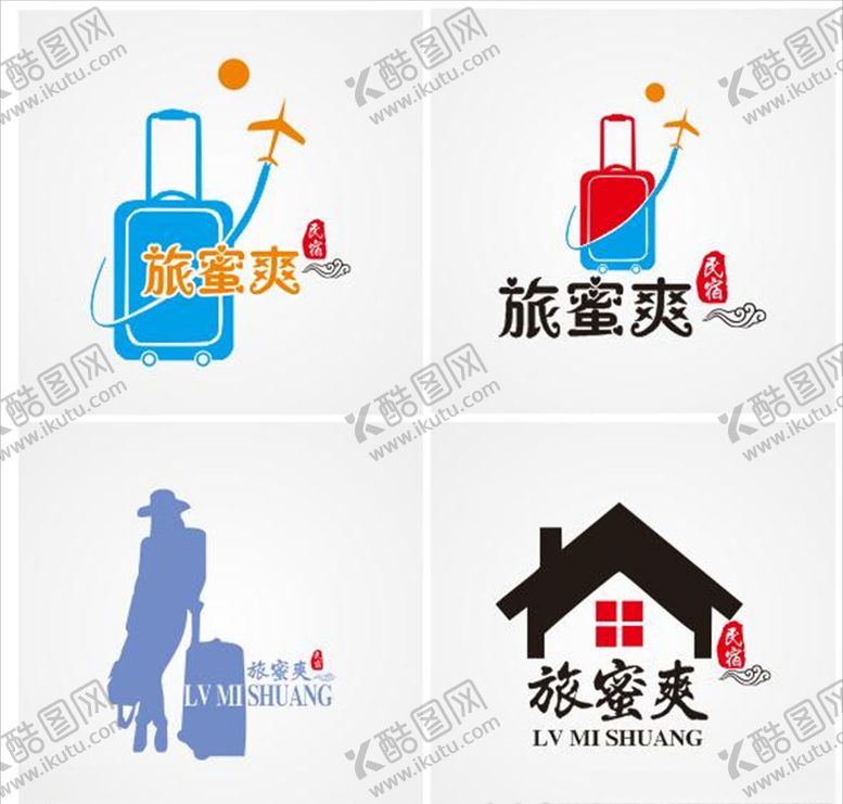 编号：51530909280249228254【酷图网】源文件下载-旅蜜爽民宿LOGO
