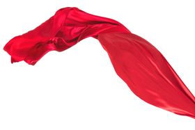 红色飘带