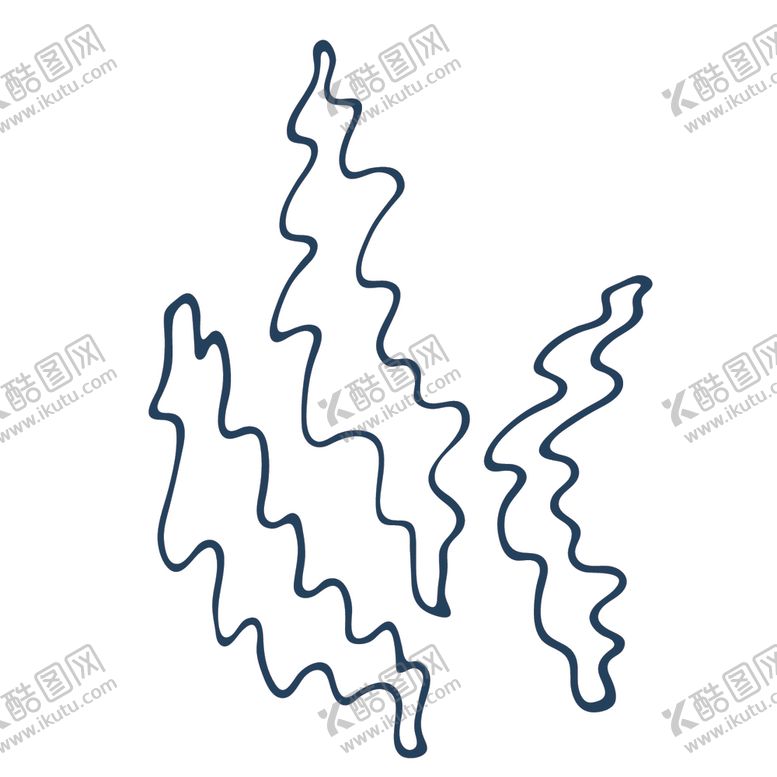 编号：33524010221904551678【酷图网】源文件下载-手绘海洋生物