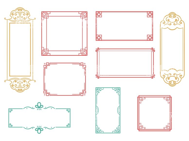 编号：44313112020507527987【酷图网】源文件下载-边框