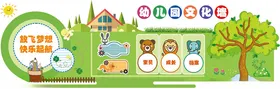 幼儿园文化墙背景童照片