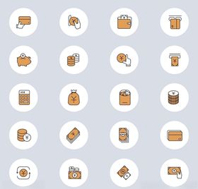 金融理财图标icon