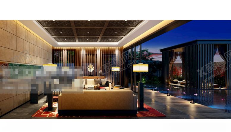 编号：39198810110518141709【酷图网】源文件下载-客厅空间