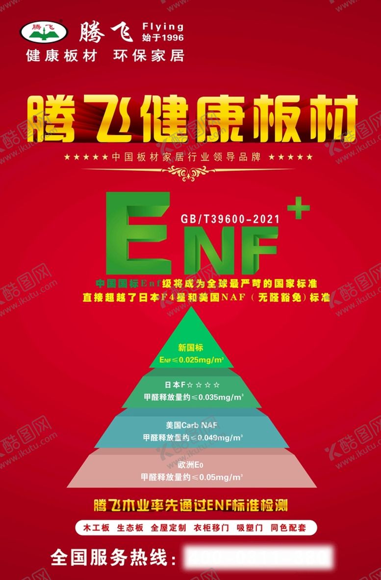 编号：98251009140409027364【酷图网】源文件下载-ENF级生态板ENF级广告单页
