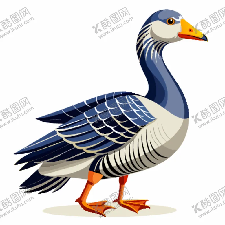 编号：23282401270201532680【酷图网】源文件下载-拟真风格大雁