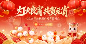 赏花灯闹元宵主视觉