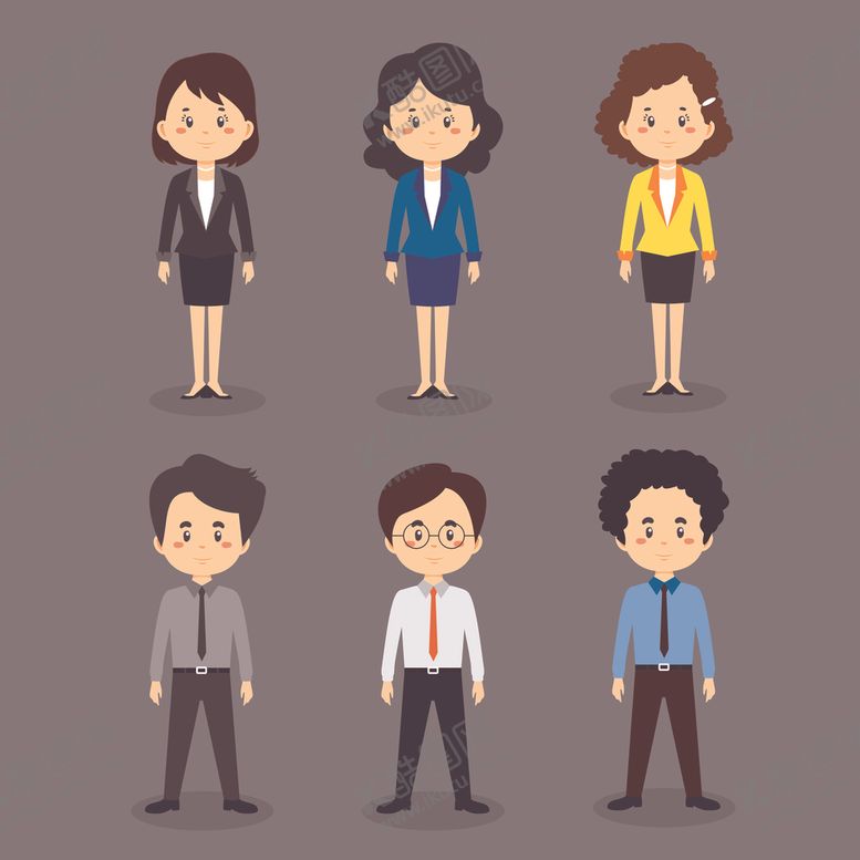 编号：45435209290334377436【酷图网】源文件下载-矢量人物素材