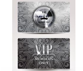高端VIP会员卡设计示例
