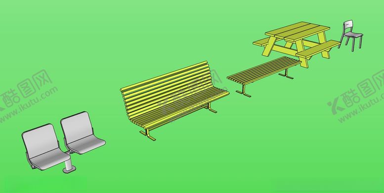 编号：82422910130012454158【酷图网】源文件下载-椅子模型