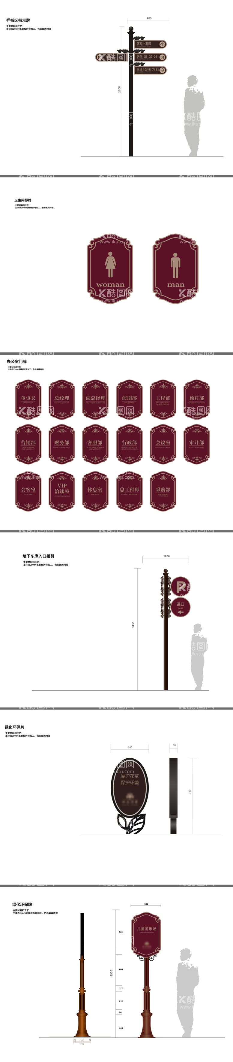 编号：10708111250826281469【酷图网】源文件下载-售楼部基础导视