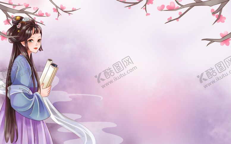 编号：54451709270206578288【酷图网】源文件下载-女性人物传统国风合成海报素材