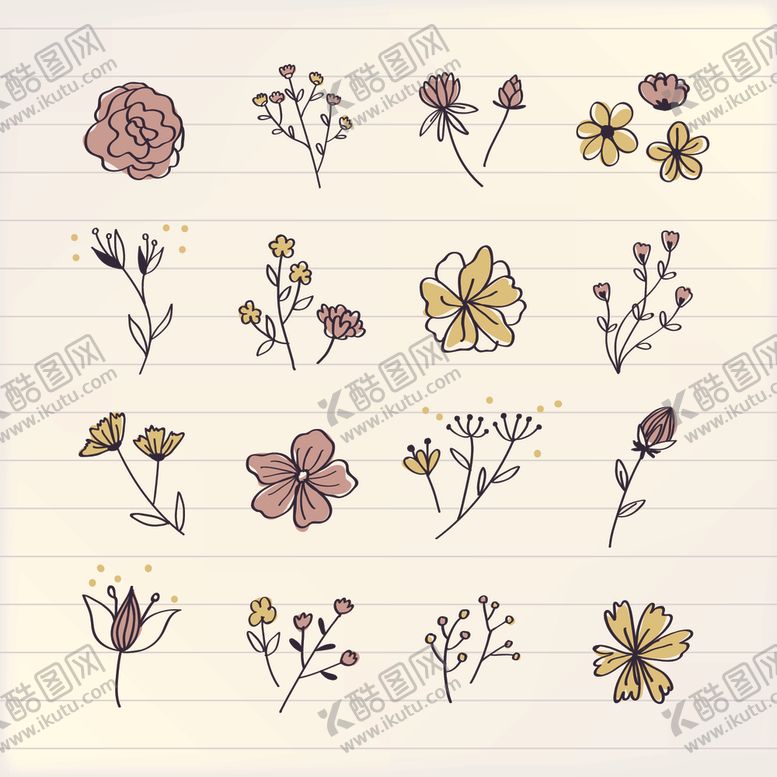 编号：29906407080504595213【酷图网】源文件下载-花花草草