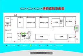 消防疏散平面图