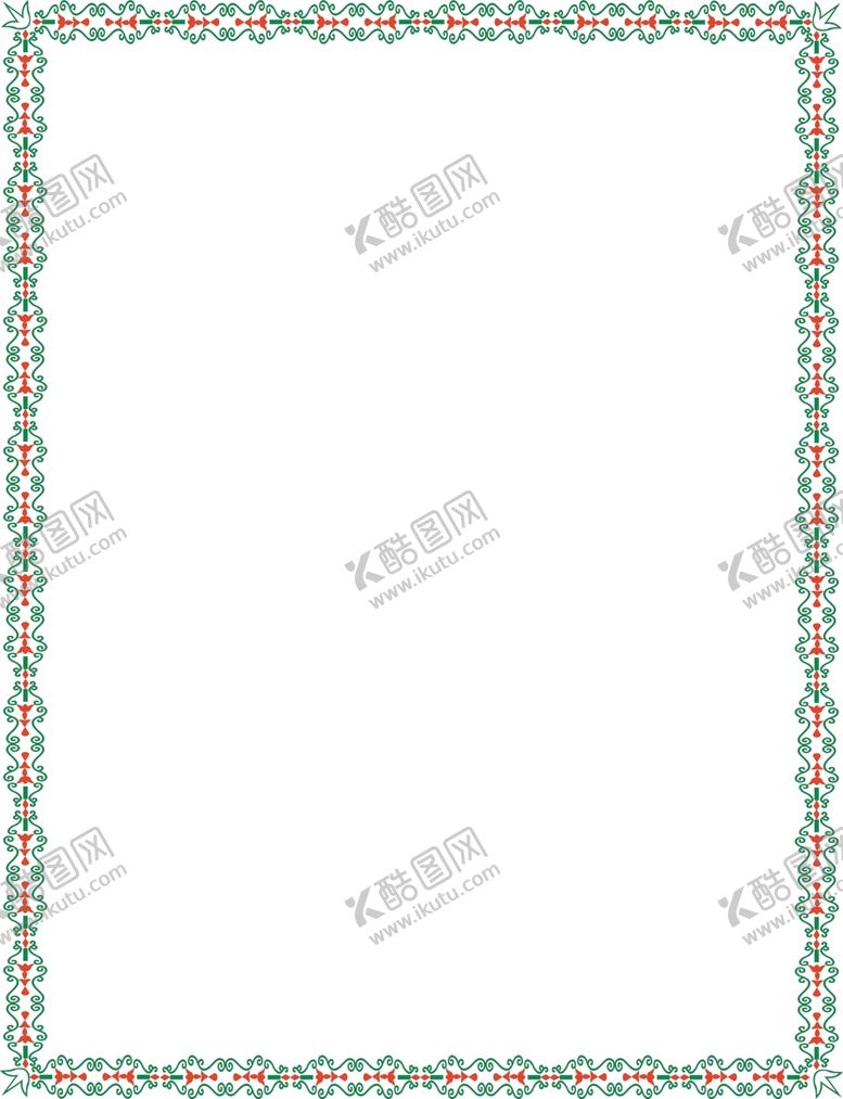编号：22493904192045425265【酷图网】源文件下载-简约花纹边框