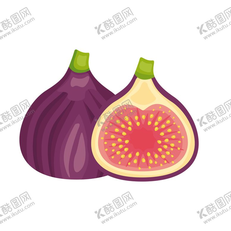 编号：66113810172217186686【酷图网】源文件下载-卡通无花果