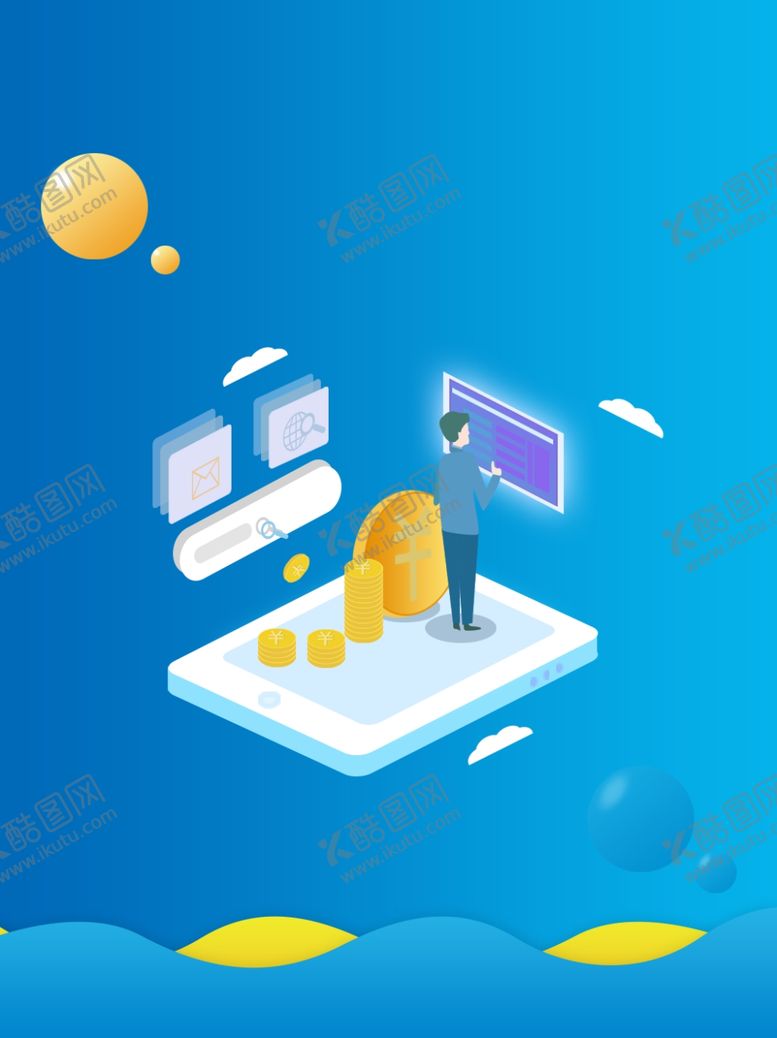 编号：72956904231458211026【酷图网】源文件下载-蓝色金融