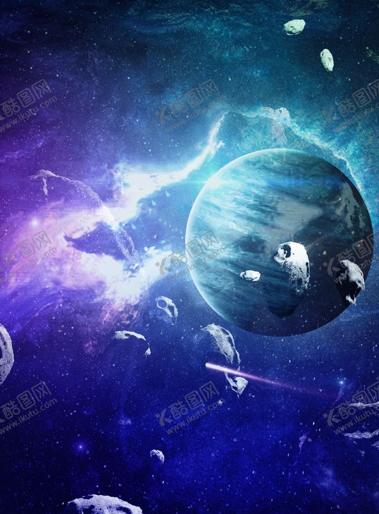 编号：19656703260522588384【酷图网】源文件下载-科技感星球背景素材