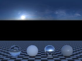 C4D天空贴图HDR贴图