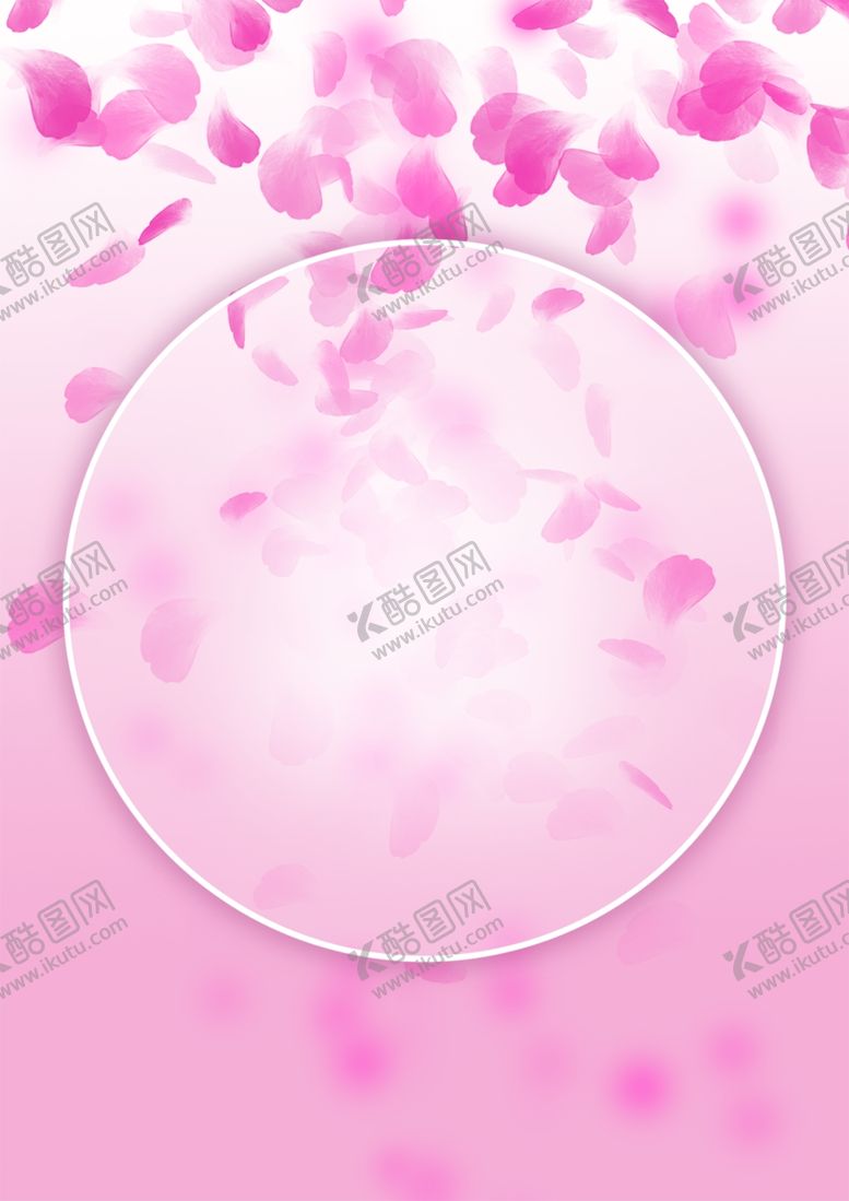 编号：63463209111228182541【酷图网】源文件下载-花瓣背景