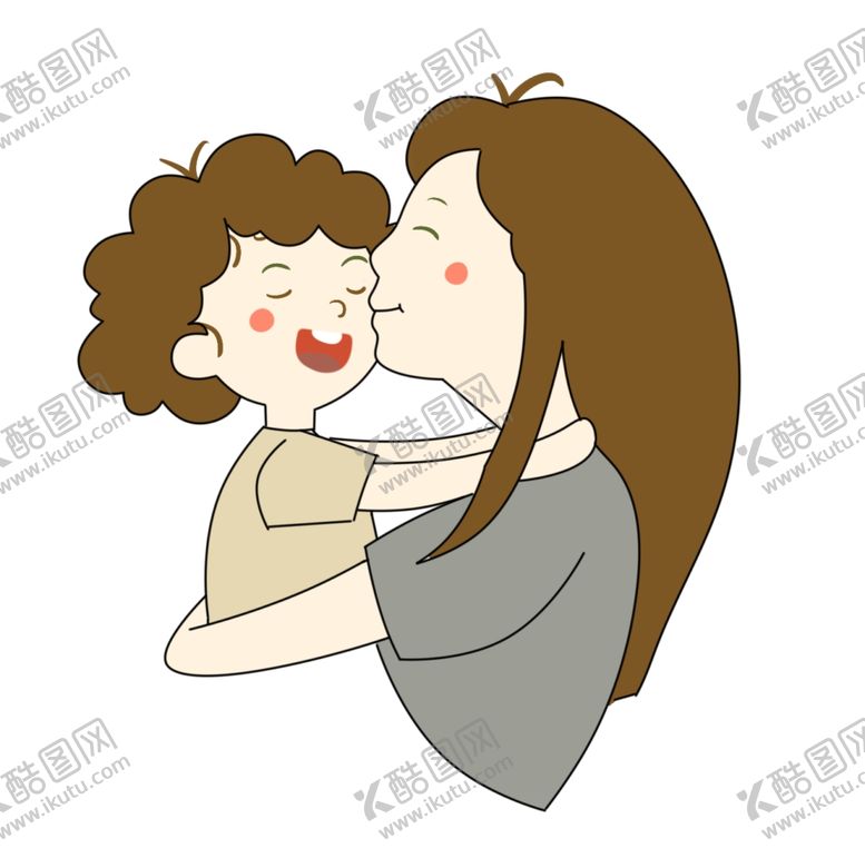 编号：66661211301321439976【酷图网】源文件下载-母亲节插画免扣素材