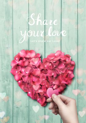 浪漫情人节海报