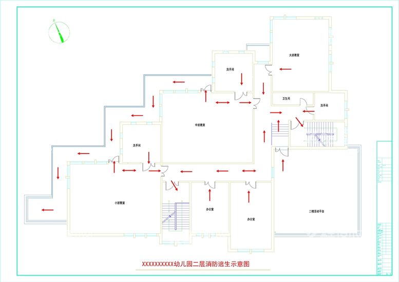 编号：19025310270115165903【酷图网】源文件下载-消防疏散逃生图