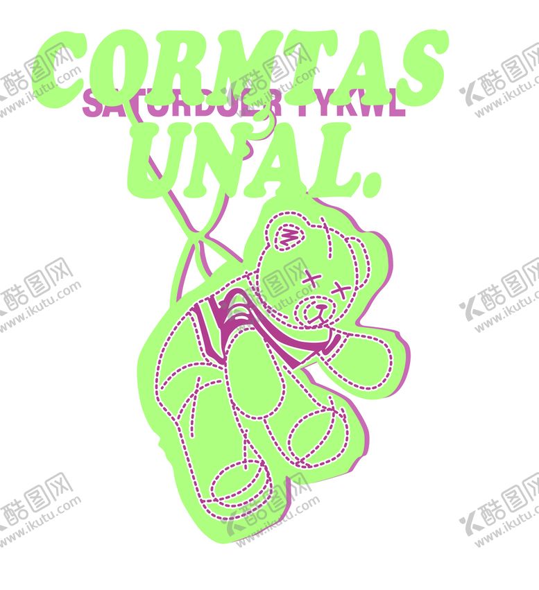 编号：41962510120423545976【酷图网】源文件下载-CORMTAS 上吊小熊