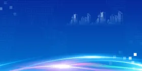 蓝色背景活动科技海报展板