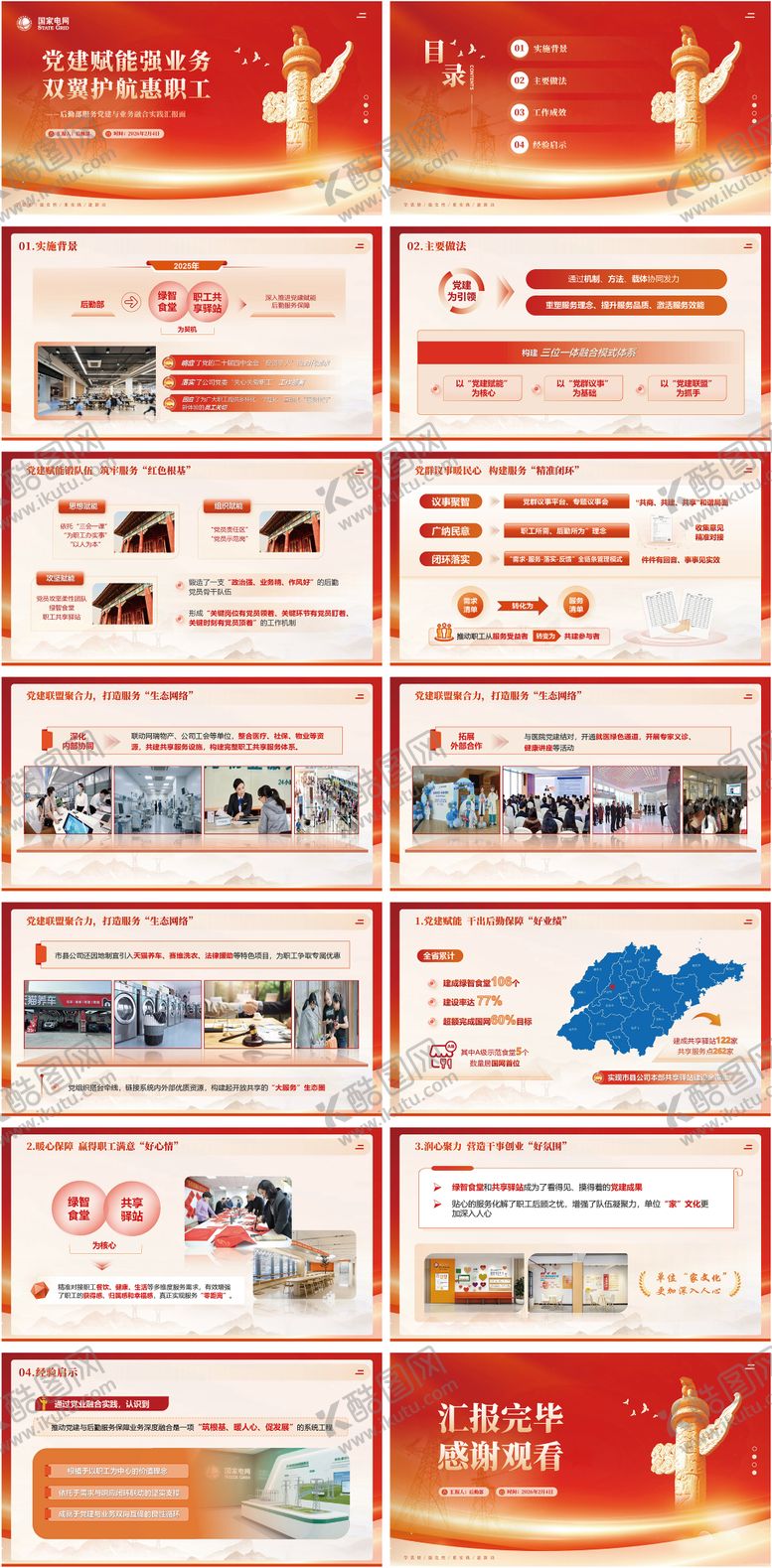 编号：30566202210202486681【酷图网】源文件下载-电网电力党建PPT