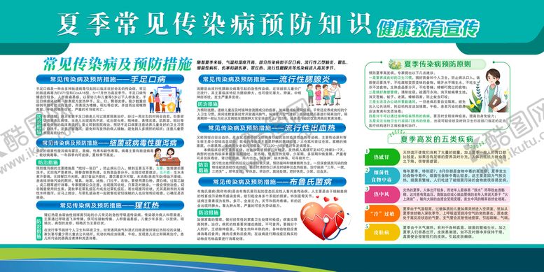 编号：96342510041943401435【酷图网】源文件下载-传染病预防宣传栏
