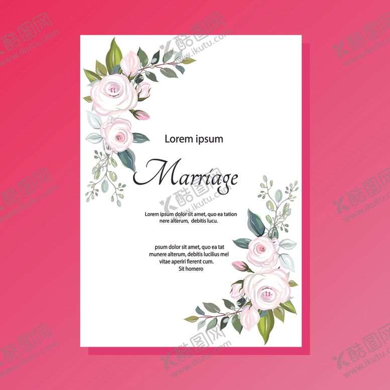 编号：55639610010021154317【酷图网】源文件下载-邀请卡