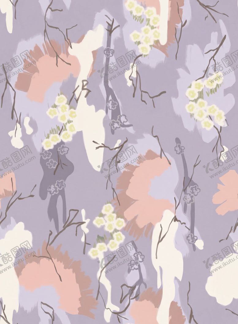 编号：91708104281110141927【酷图网】源文件下载-水彩花