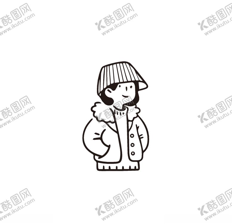 编号：94584911010507386150【酷图网】源文件下载-卡通女孩