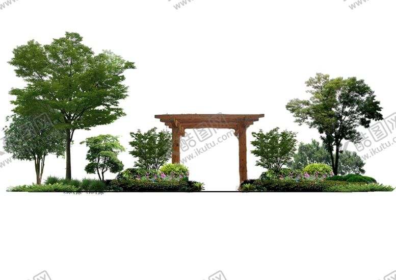 编号：62007907081956566469【酷图网】源文件下载-景观立面图