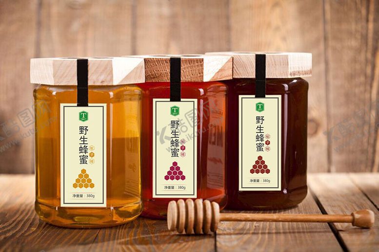 编号：65266802221648127659【酷图网】源文件下载-野生蜂蜜包装