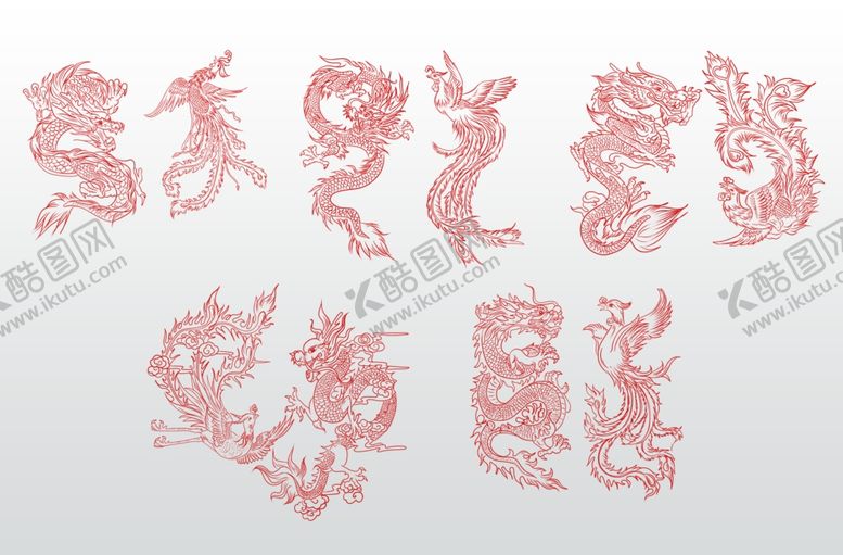 编号：57659905092148355085【酷图网】源文件下载-龙凤