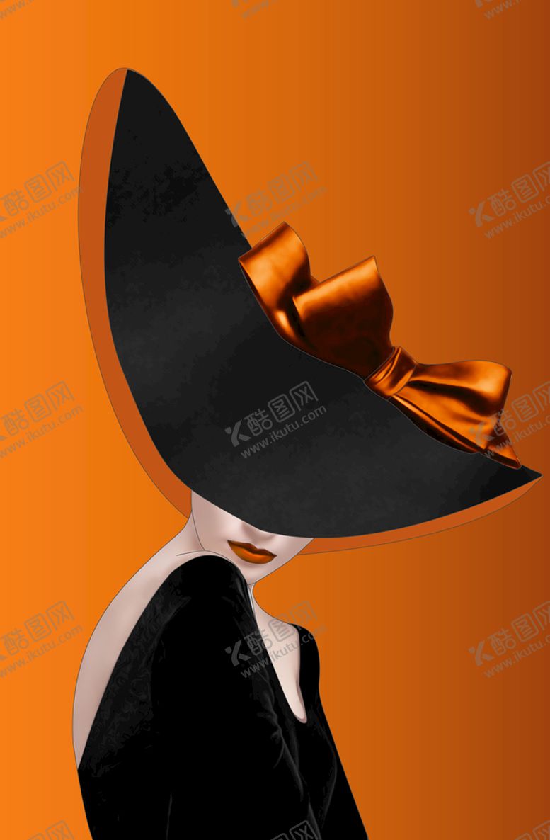 编号：01349709210405354307【酷图网】源文件下载-人物艺术美女装饰画