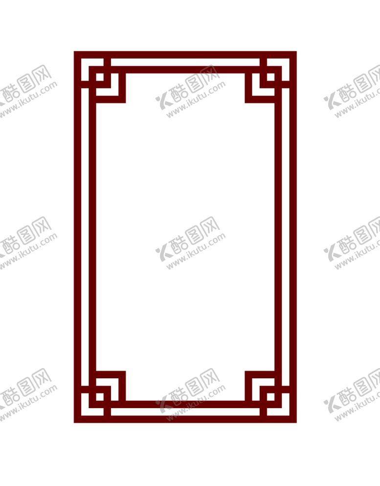 编号：30800801260027342725【酷图网】源文件下载-画廊画框镂空传统框