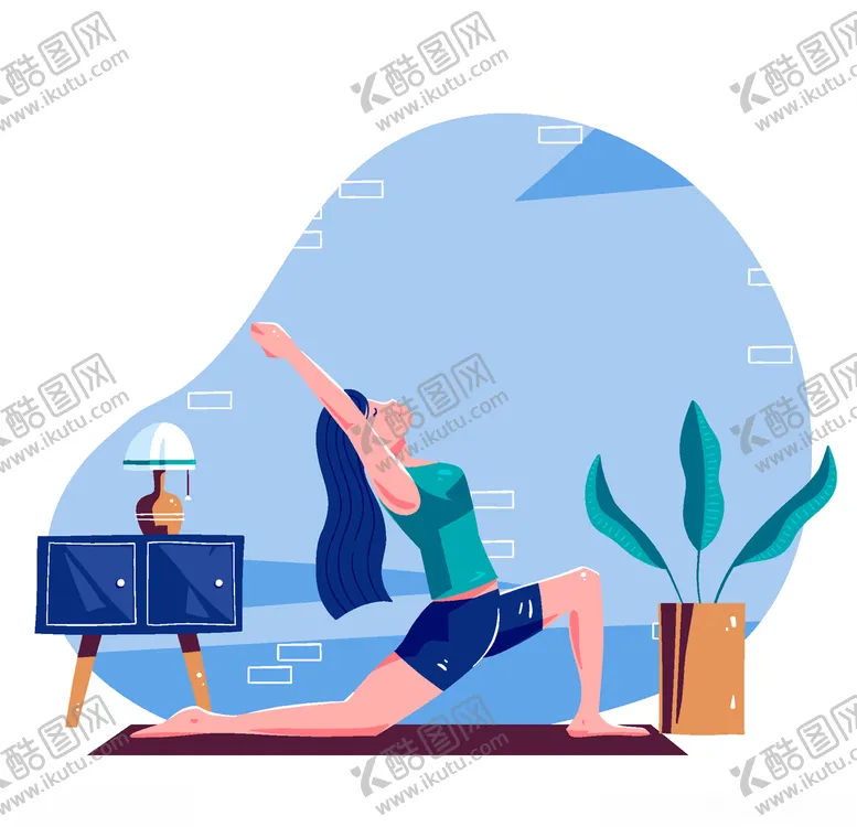 编号：22711204271947147688【酷图网】源文件下载-瑜伽