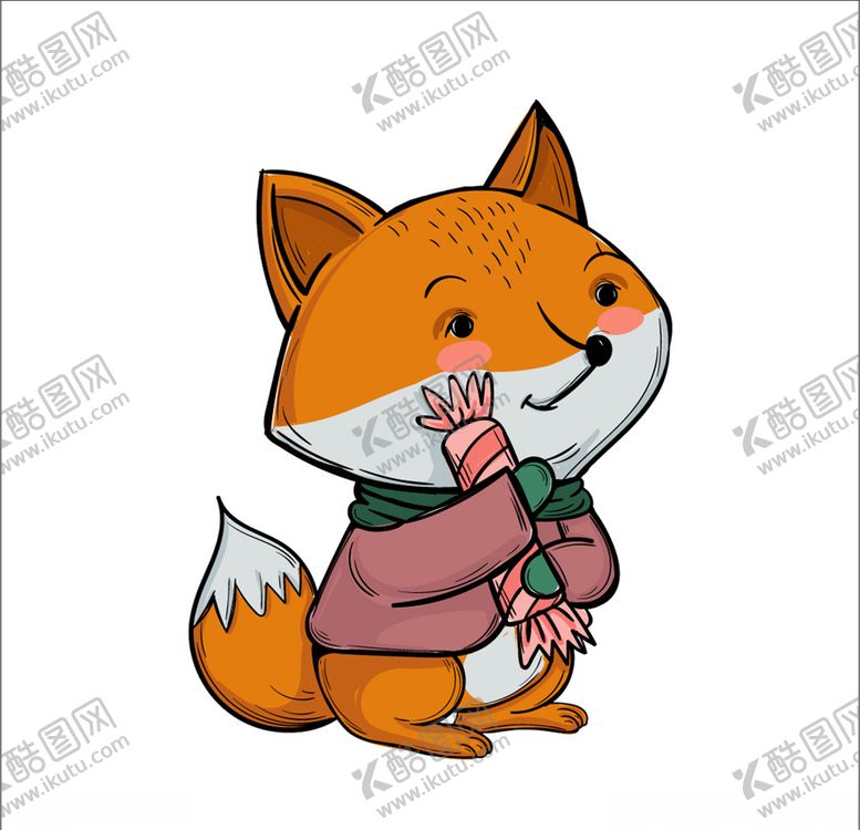 编号：71351306270909057580【酷图网】源文件下载-卡通狐狸
