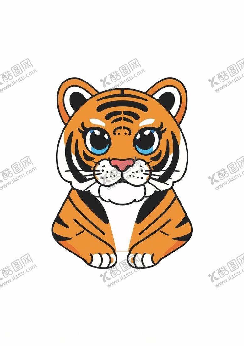 编号：37275402211713413040【酷图网】源文件下载-矢量卡通老虎