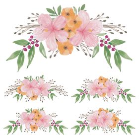 手绘鲜花
