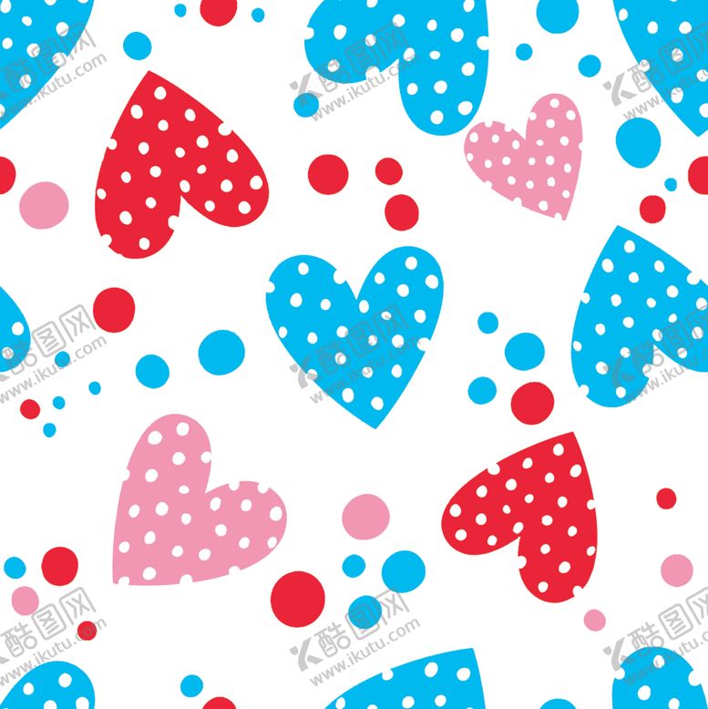 编号：64368709222139306002【酷图网】源文件下载-圆点大桃心