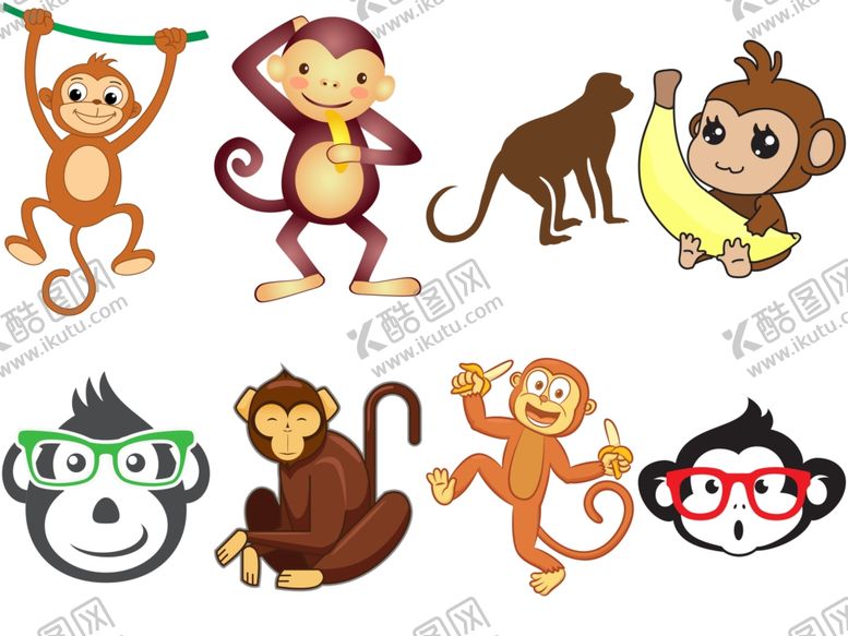 编号：48337110150413534972【酷图网】源文件下载-猴子