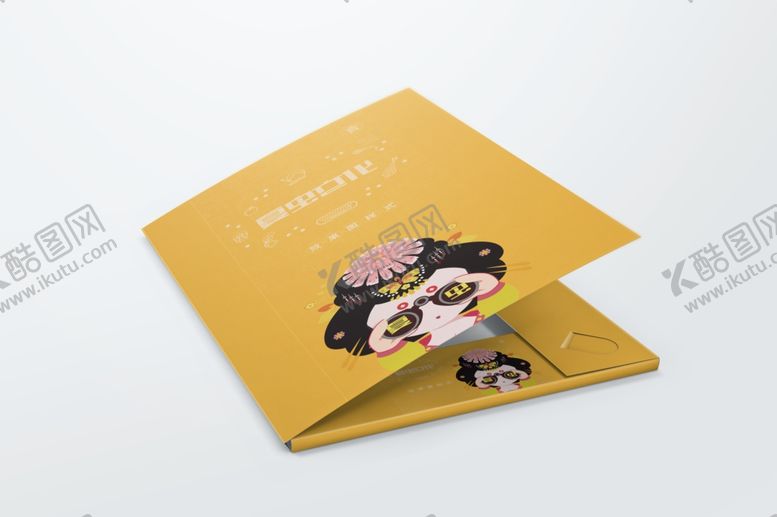 编号：80840010260450177145【酷图网】源文件下载-折页展示样机